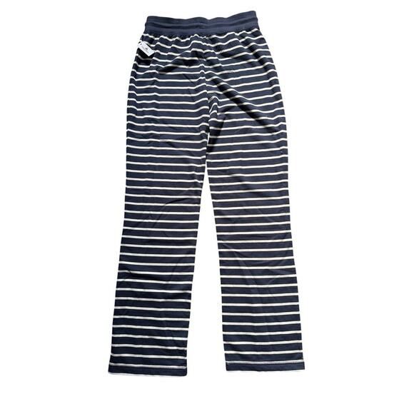 NWT Disney Mickey Mouse Navy White Striped Pajama Lounge Pants Sz Small - Picture 6 of 6